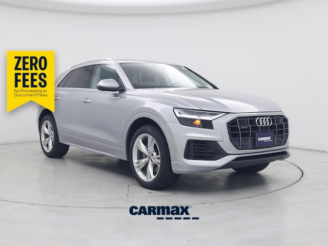 Silver 2019 Audi Q8 SUV / Crossover All-Wheel Drive Automatic