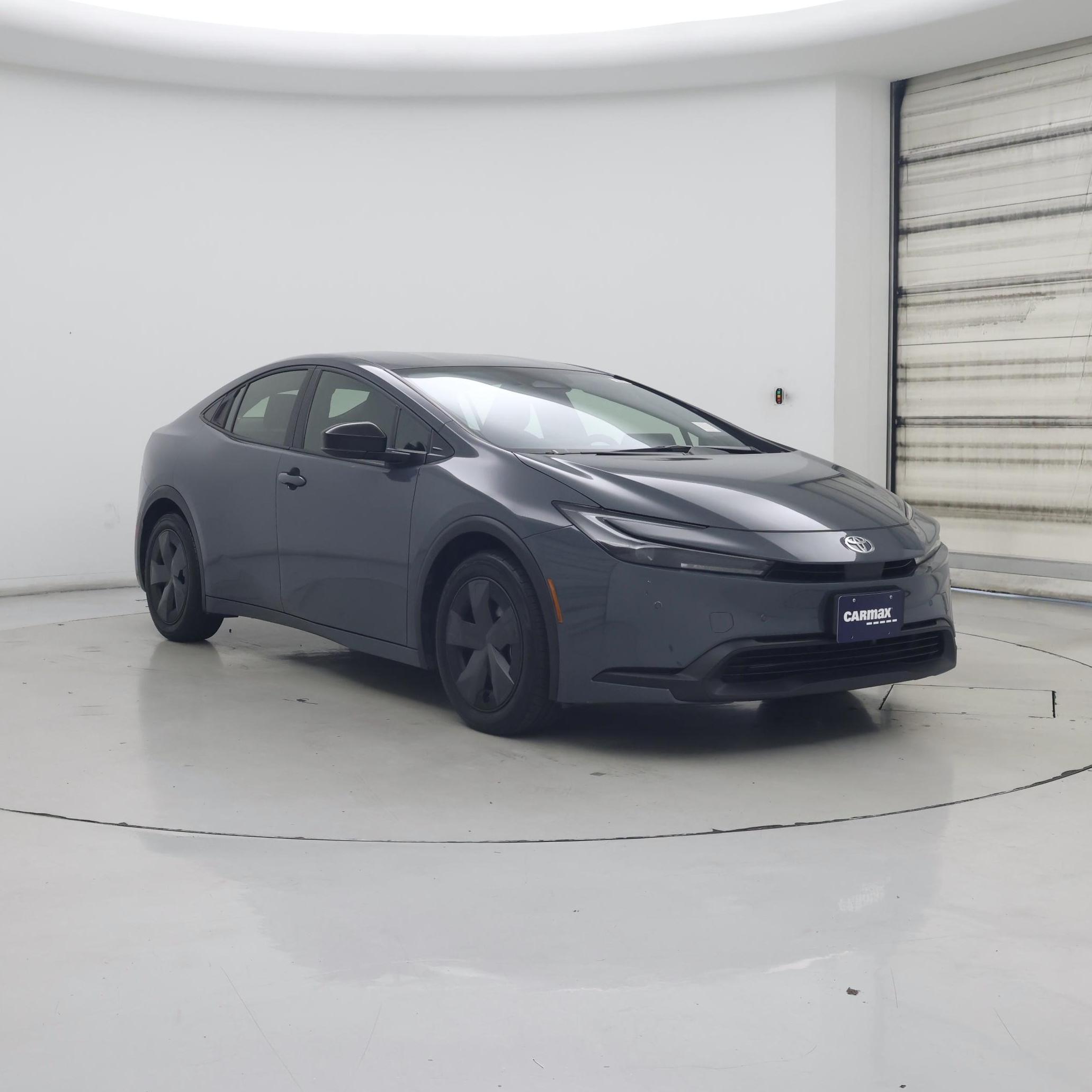 Gray 2024 Toyota Prius LE FWD Hatchback Front-Wheel Drive Automatic