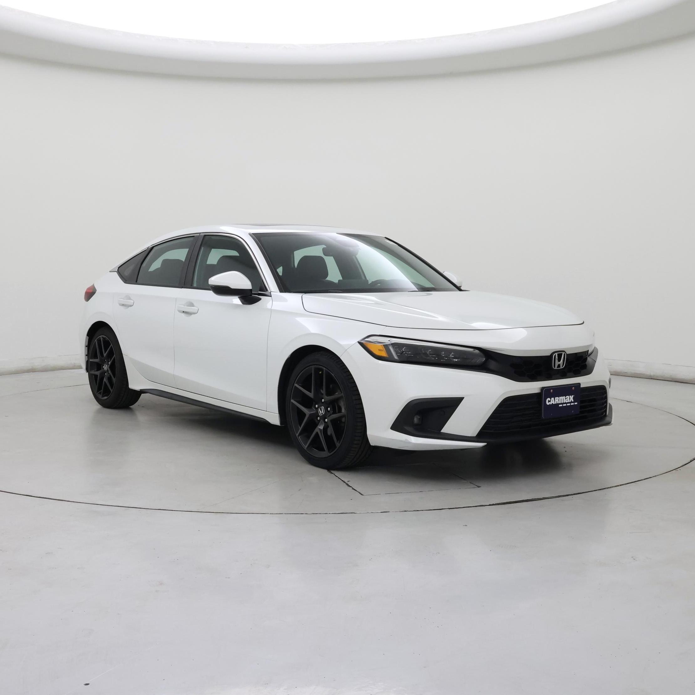 White 2024 Honda Civic Hatchback Hatchback Front-Wheel Drive Automatic