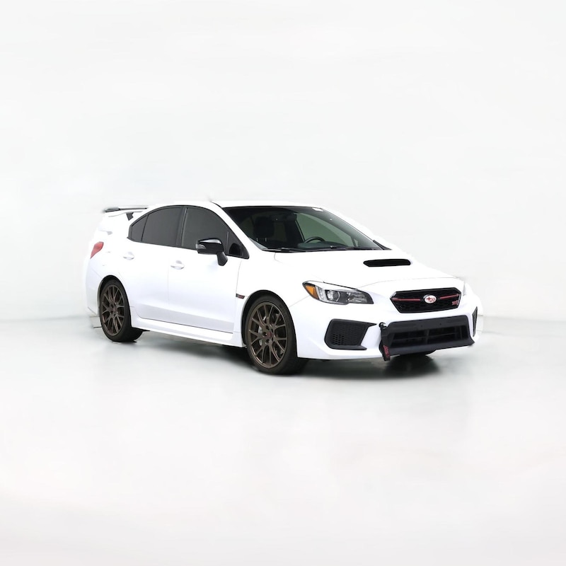 2020 Subaru WRX STI Series.White