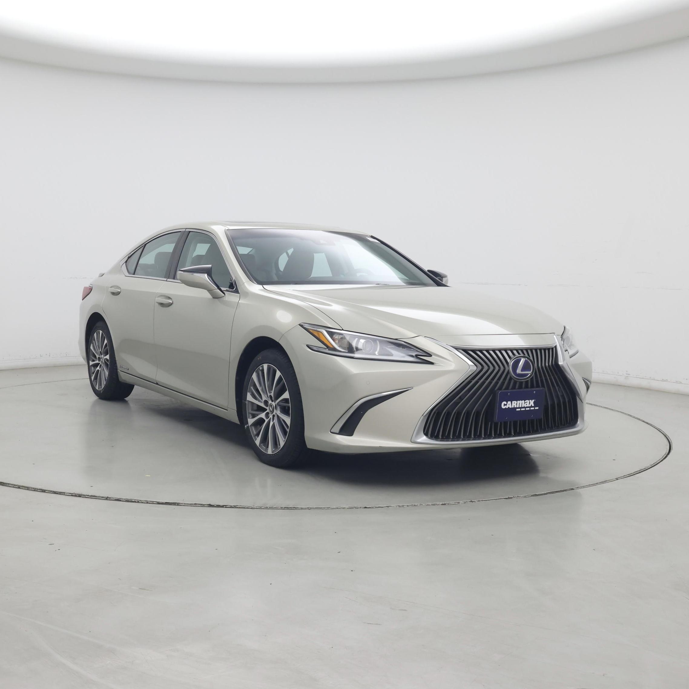 Brown (Tan) 2021 Lexus ES Hybrid Sedan Front-Wheel Drive Automatic