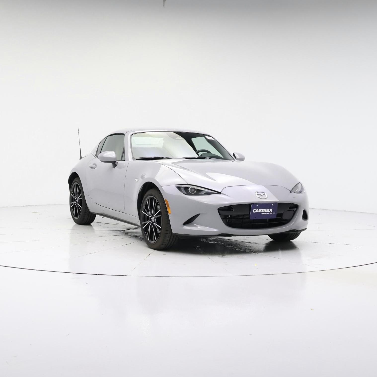Gray 2025 Mazda MX-5 Miata Convertible Rear-Wheel Drive Automatic