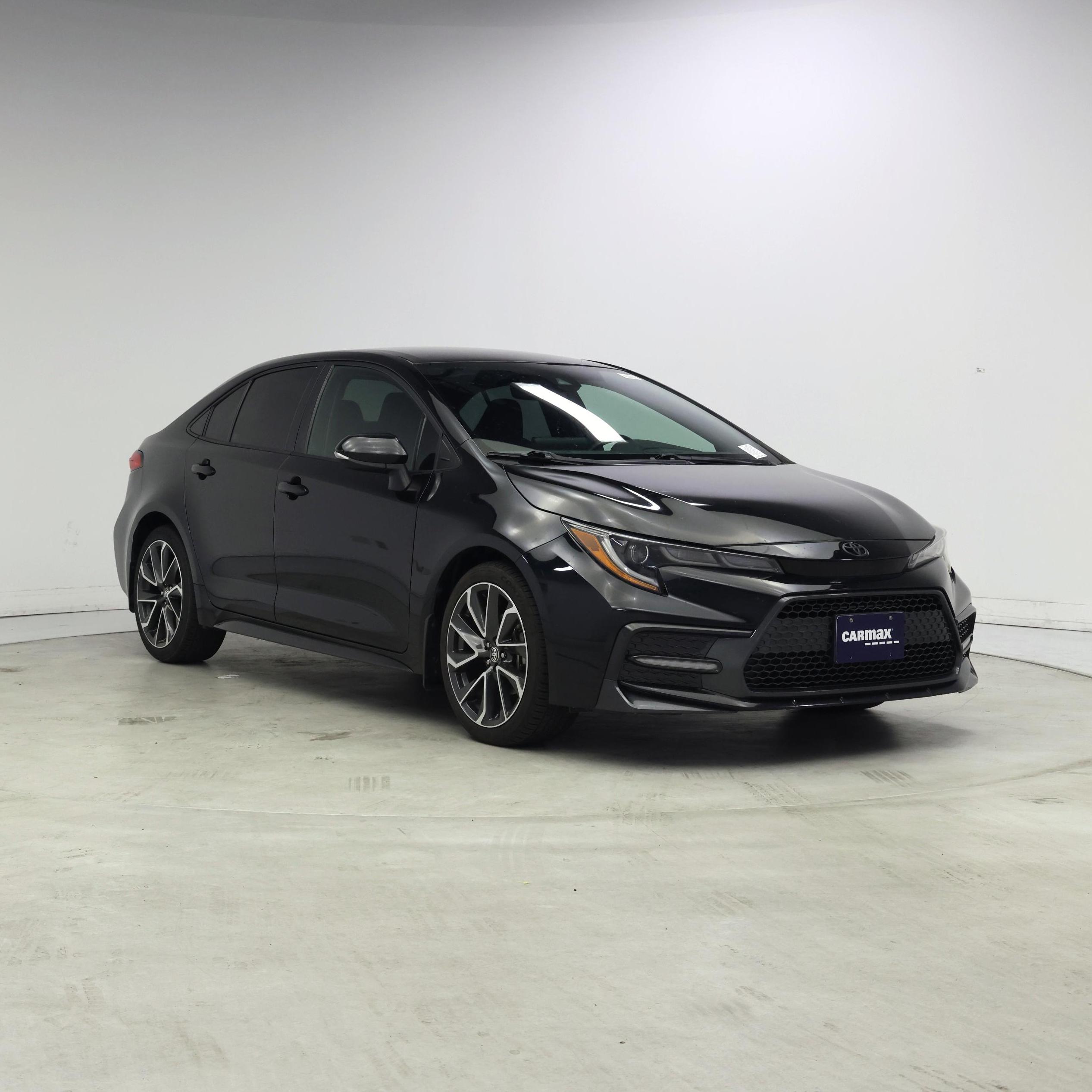 Black 2022 Toyota Corolla SE FWD Sedan Front-Wheel Drive Automatic