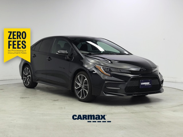 Black 2022 Toyota Corolla SE FWD Sedan Front-Wheel Drive Automatic