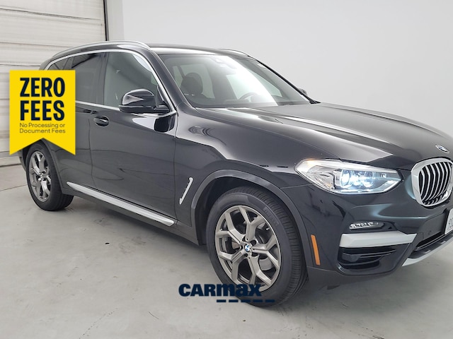 Black 2021 BMW X3 SUV / Crossover All-Wheel Drive Automatic