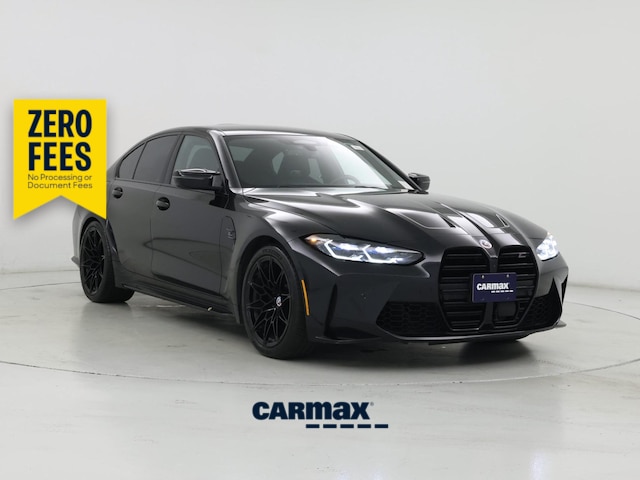Black 2023 BMW M3 Competition xDrive AWD Sedan All-Wheel Drive Automatic