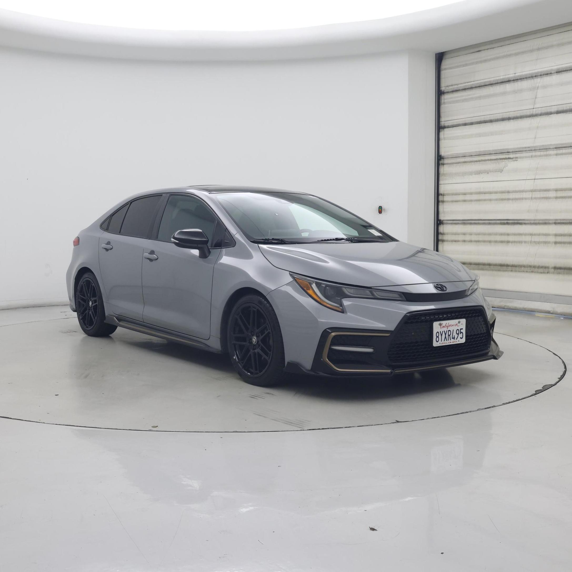 Gray 2022 Toyota Corolla XSE Apex FWD Sedan Front-Wheel Drive Automatic