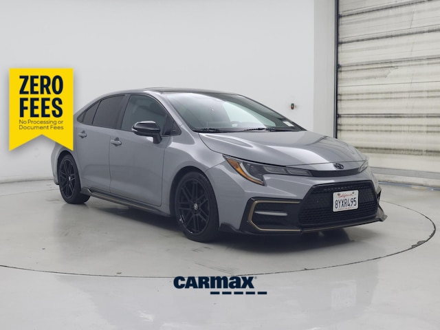 Gray 2022 Toyota Corolla XSE Apex FWD Sedan Front-Wheel Drive Automatic