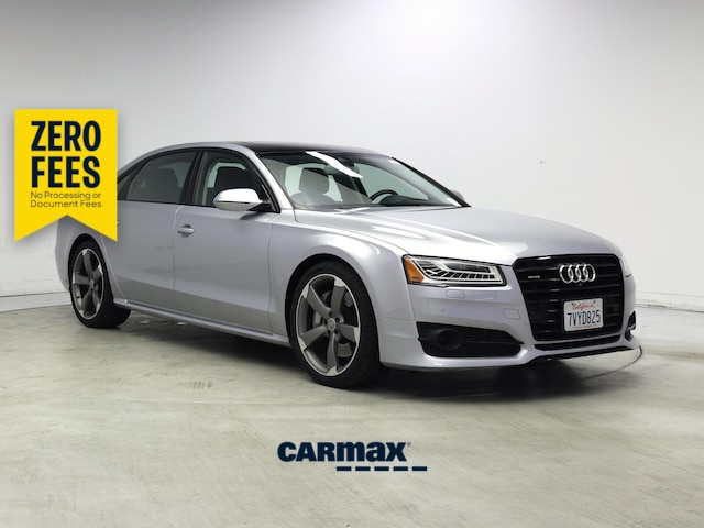 Silver 2017 Audi A8 4.0T quattro Sedan Automatic