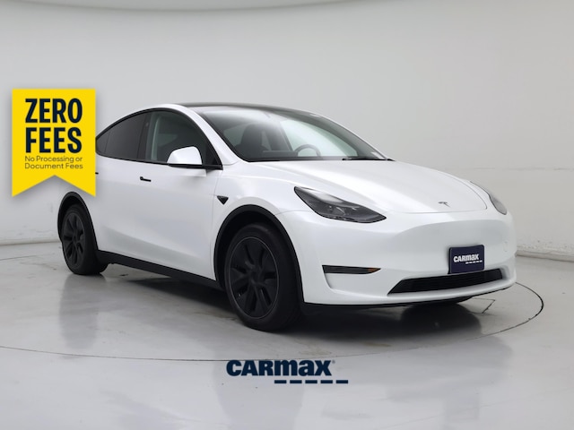 White 2024 Tesla Model Y Long Range RWD SUV / Crossover Rear-Wheel Drive Automatic