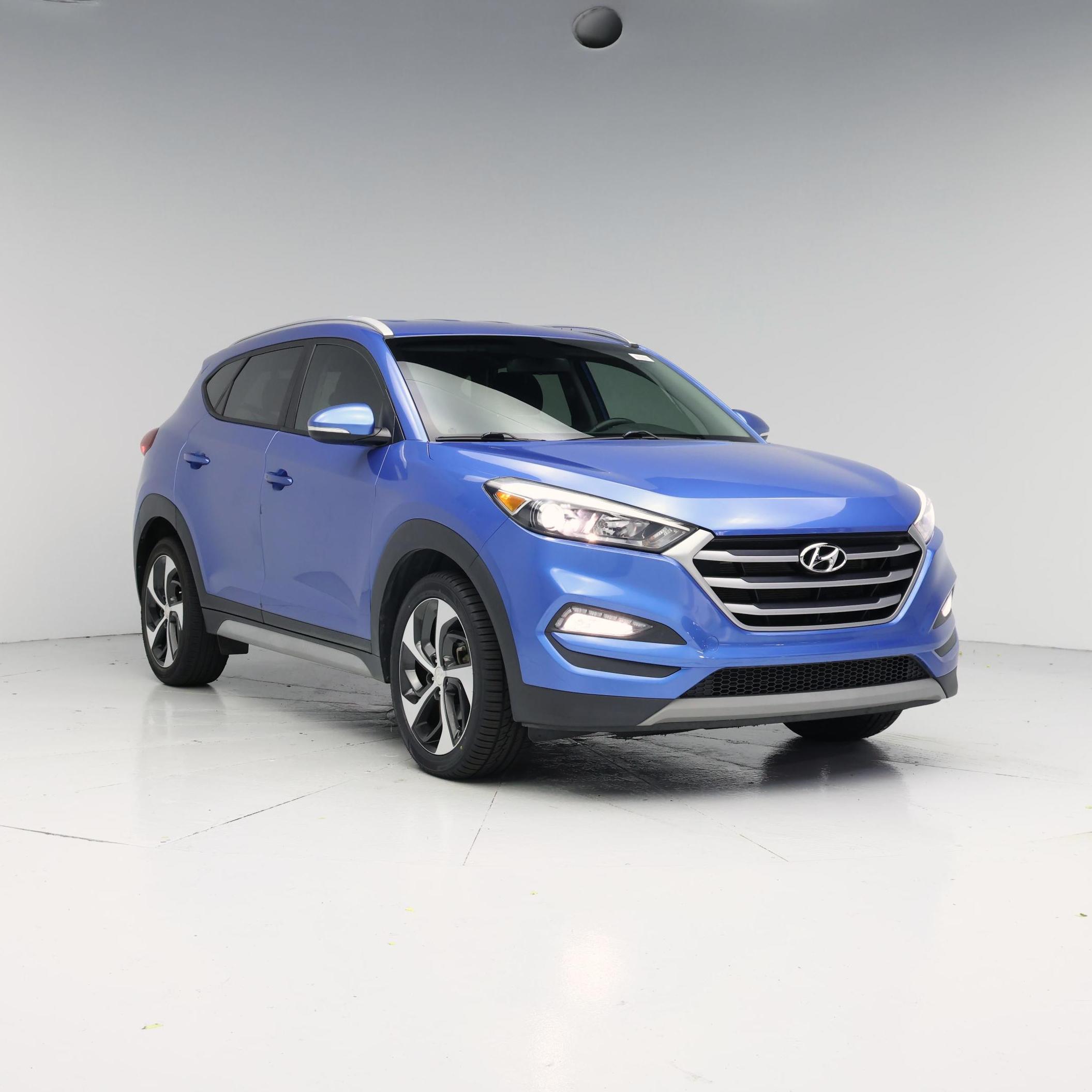 Blue 2018 Hyundai Tucson 2.4L Sport FWD SUV / Crossover Front-Wheel Drive Automatic