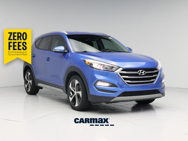 Blue 2018 Hyundai Tucson 2.4L Sport FWD SUV / Crossover Front-Wheel Drive Automatic