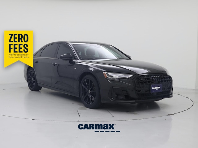 Black 2022 Audi A8 L 3.0T quattro Sedan All-Wheel Drive Automatic