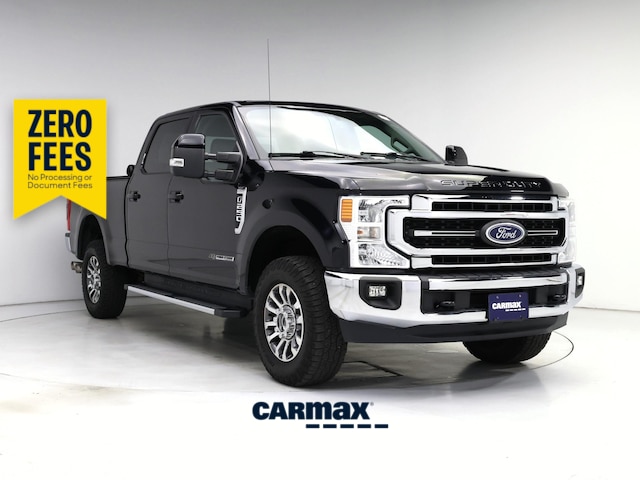 Black 2020 Ford F-250 Super Duty Pickup Truck Four-Wheel Drive Automatic