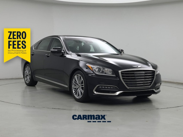 Black 2018 Genesis G80 Sedan Automatic