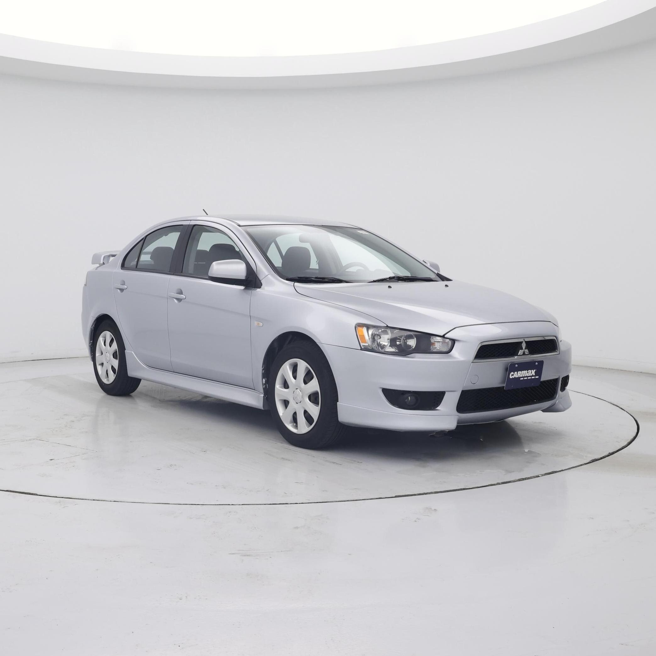 Silver 2014 Mitsubishi Lancer Sedan Front-Wheel Drive Automatic