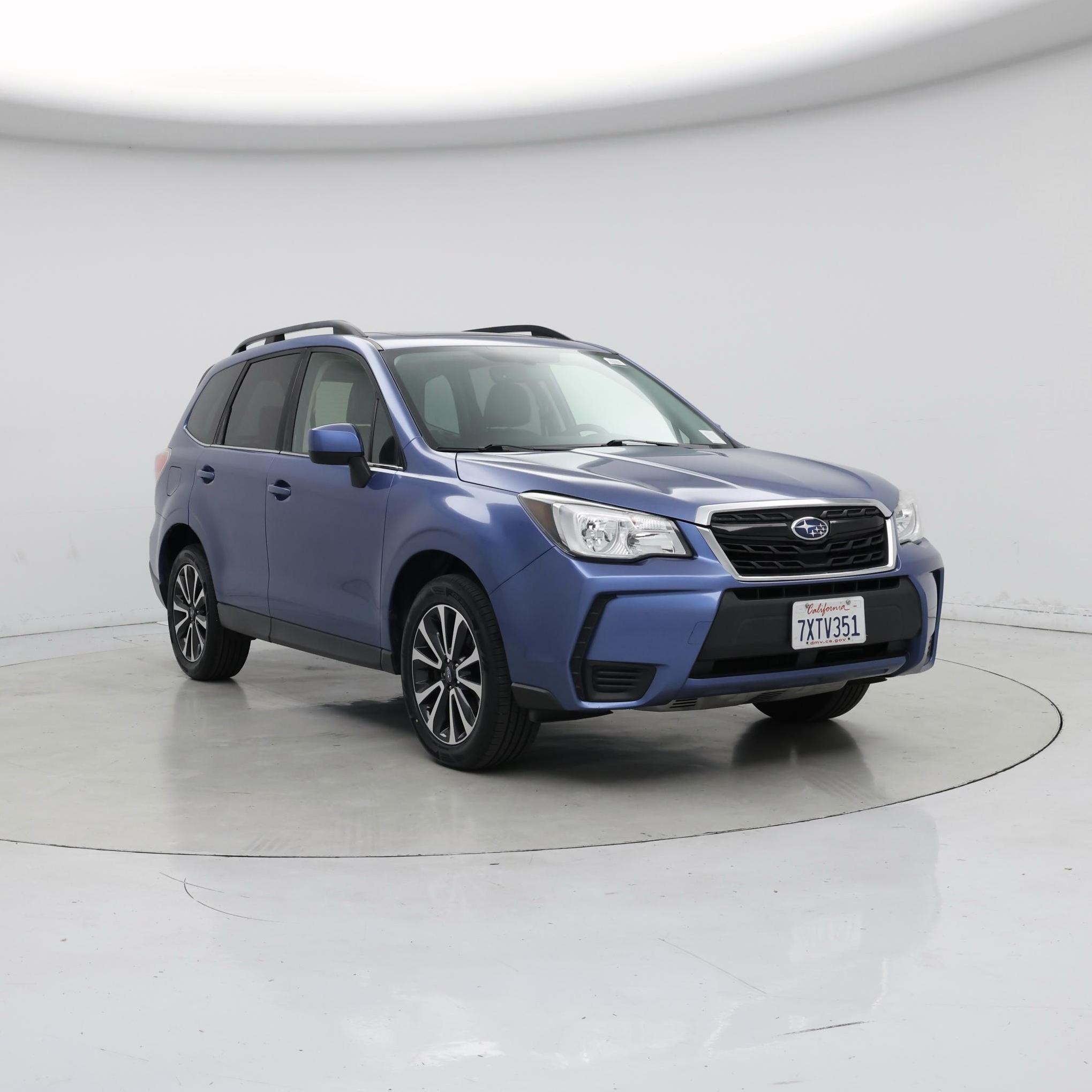 Blue 2017 Subaru Forester SUV / Crossover All-Wheel Drive Automatic
