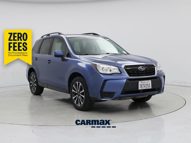 Blue 2017 Subaru Forester SUV / Crossover All-Wheel Drive Automatic