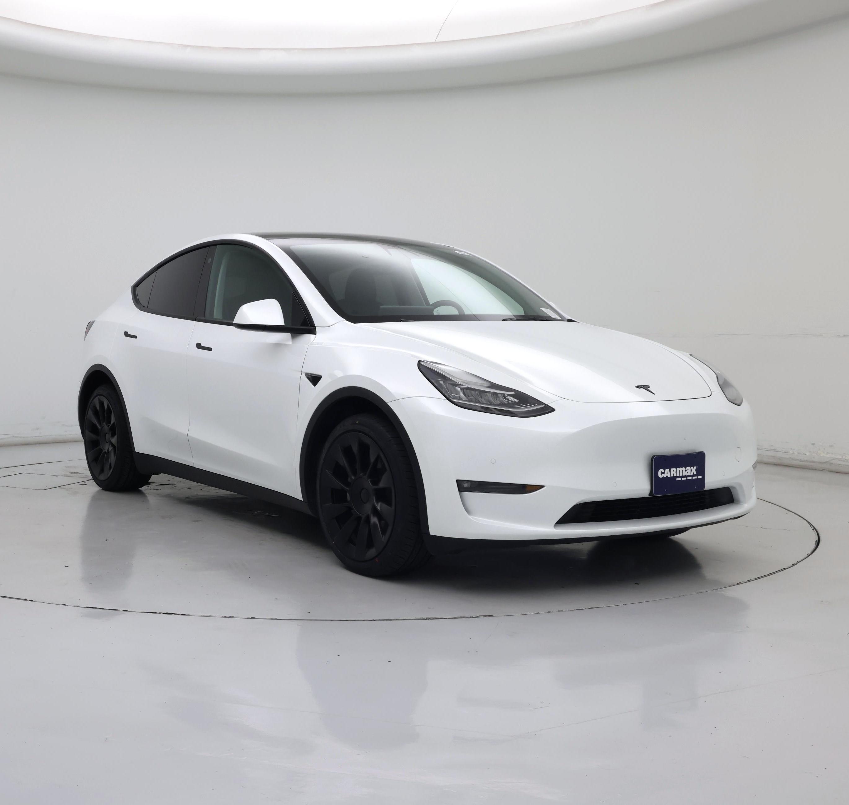 White 2022 Tesla Model Y Long Range AWD SUV / Crossover All-Wheel Drive Automatic
