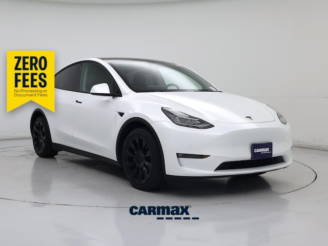 White 2022 Tesla Model Y Long Range AWD SUV / Crossover All-Wheel Drive Automatic