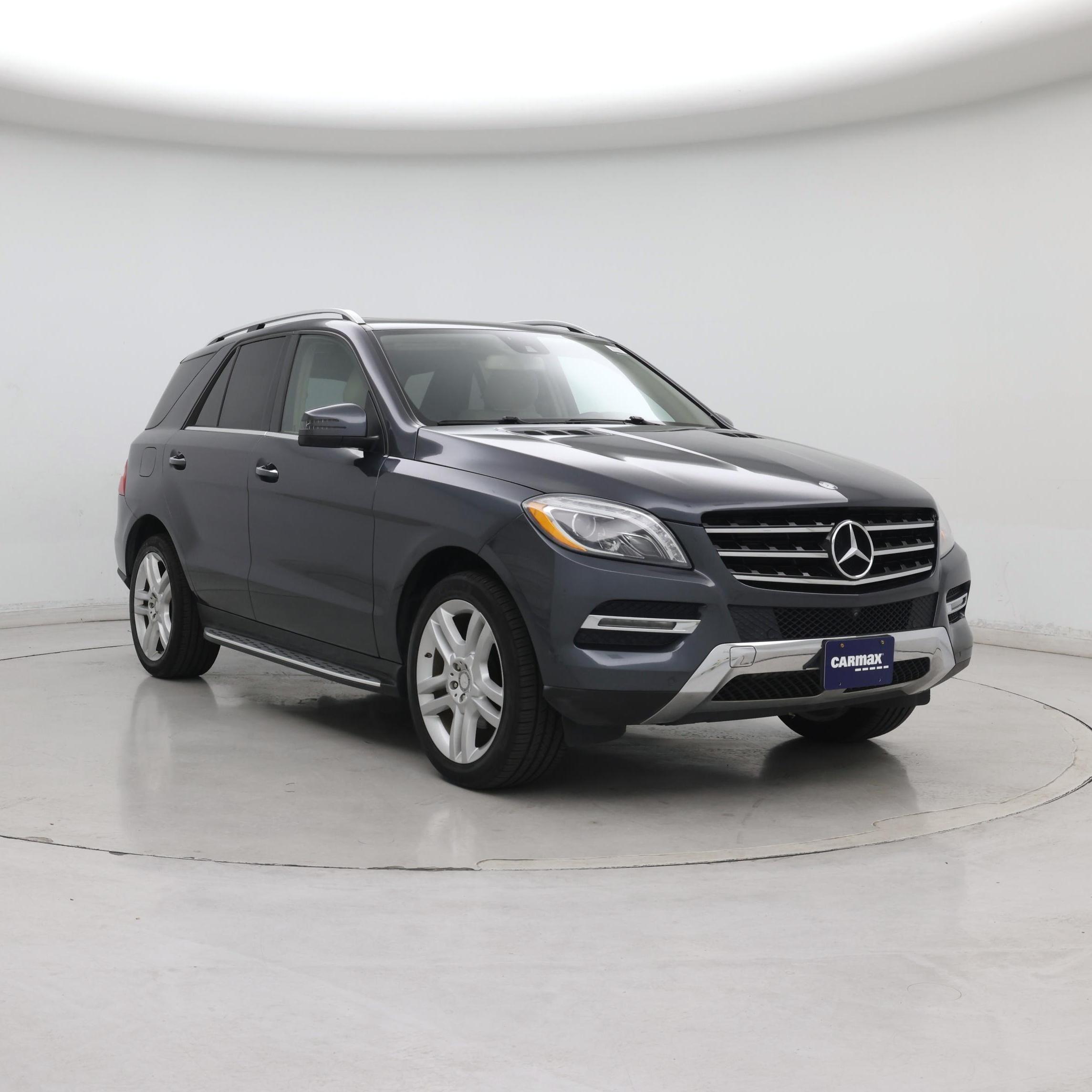 Gray 2015 Mercedes-Benz M-Class SUV / Crossover Rear-Wheel Drive Automatic