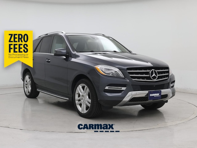 Gray 2015 Mercedes-Benz M-Class SUV / Crossover Rear-Wheel Drive Automatic