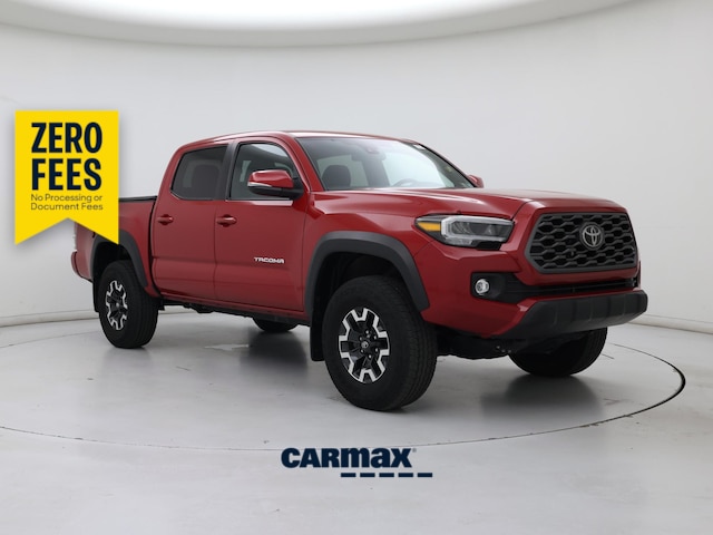 Red 2023 Toyota Tacoma Pickup Truck Four-Wheel Drive Automatic