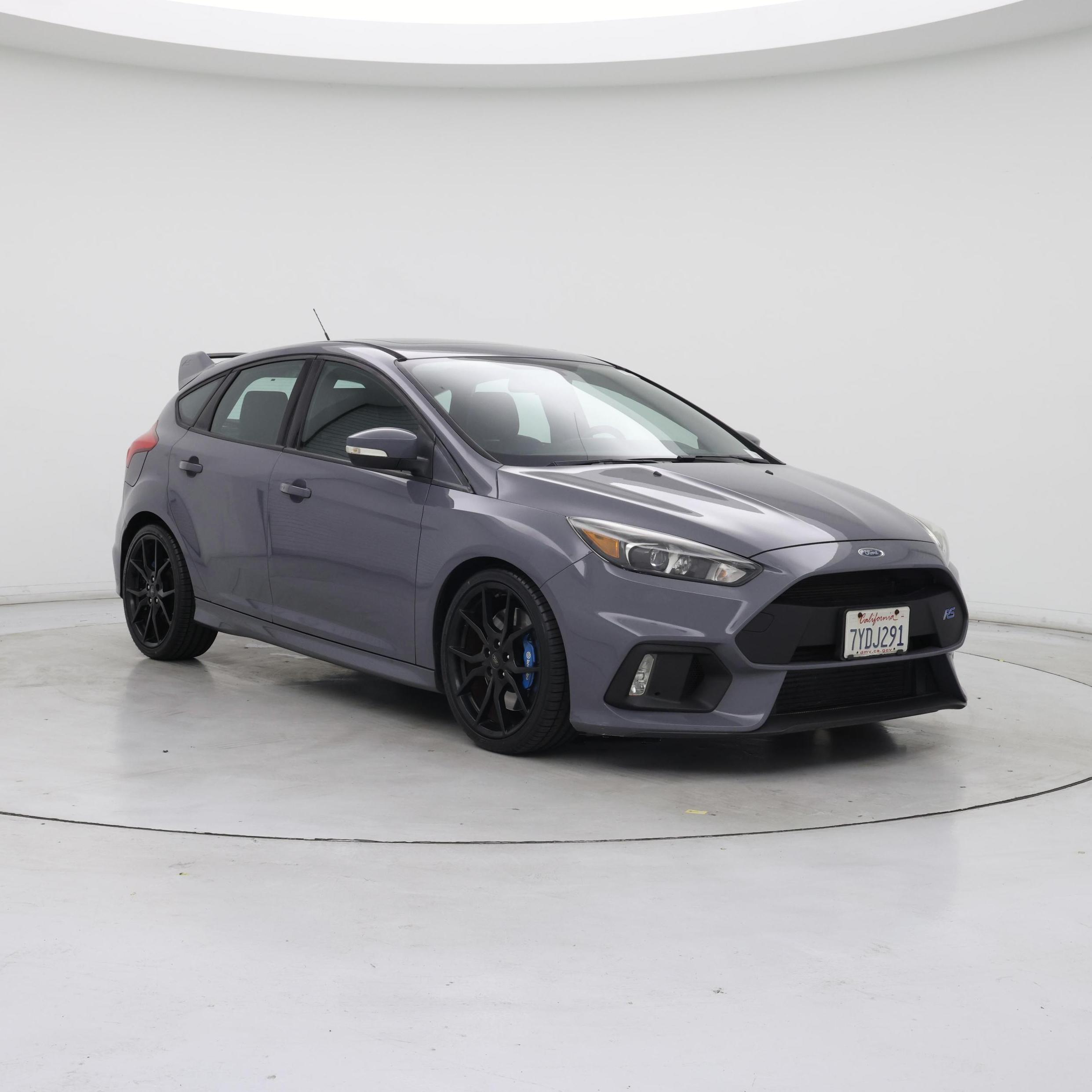 Gray 2017 Ford Focus RS Hatchback All-Wheel Drive Manual