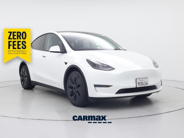 White 2025 Tesla Model Y SUV / Crossover Rear-Wheel Drive Automatic