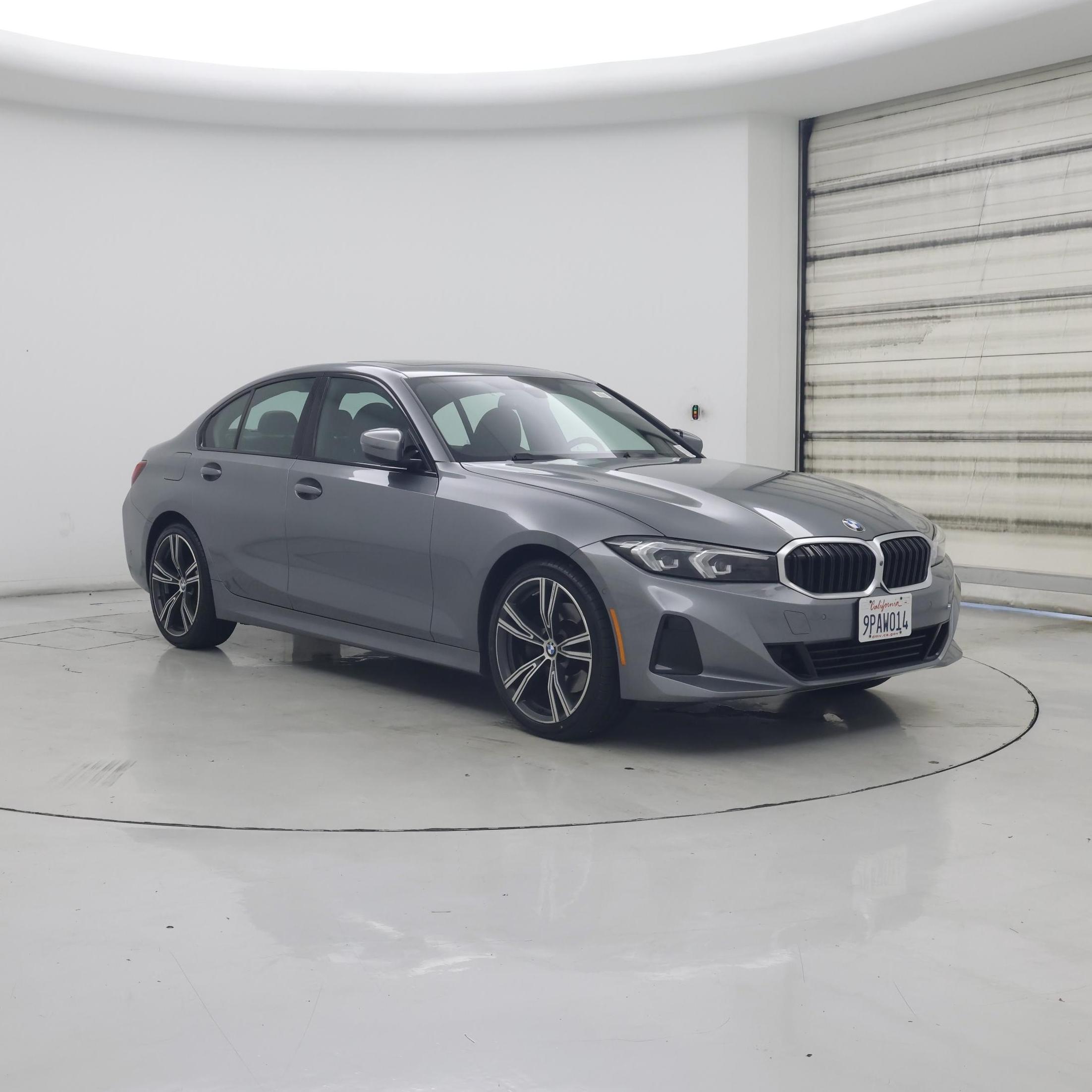 Gray 2023 BMW 3 Series Sedan Rear-Wheel Drive Automatic