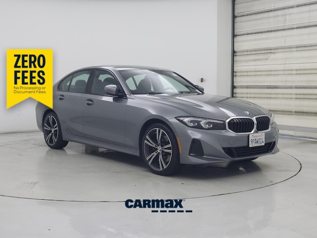 Gray 2023 BMW 3 Series Sedan Rear-Wheel Drive Automatic