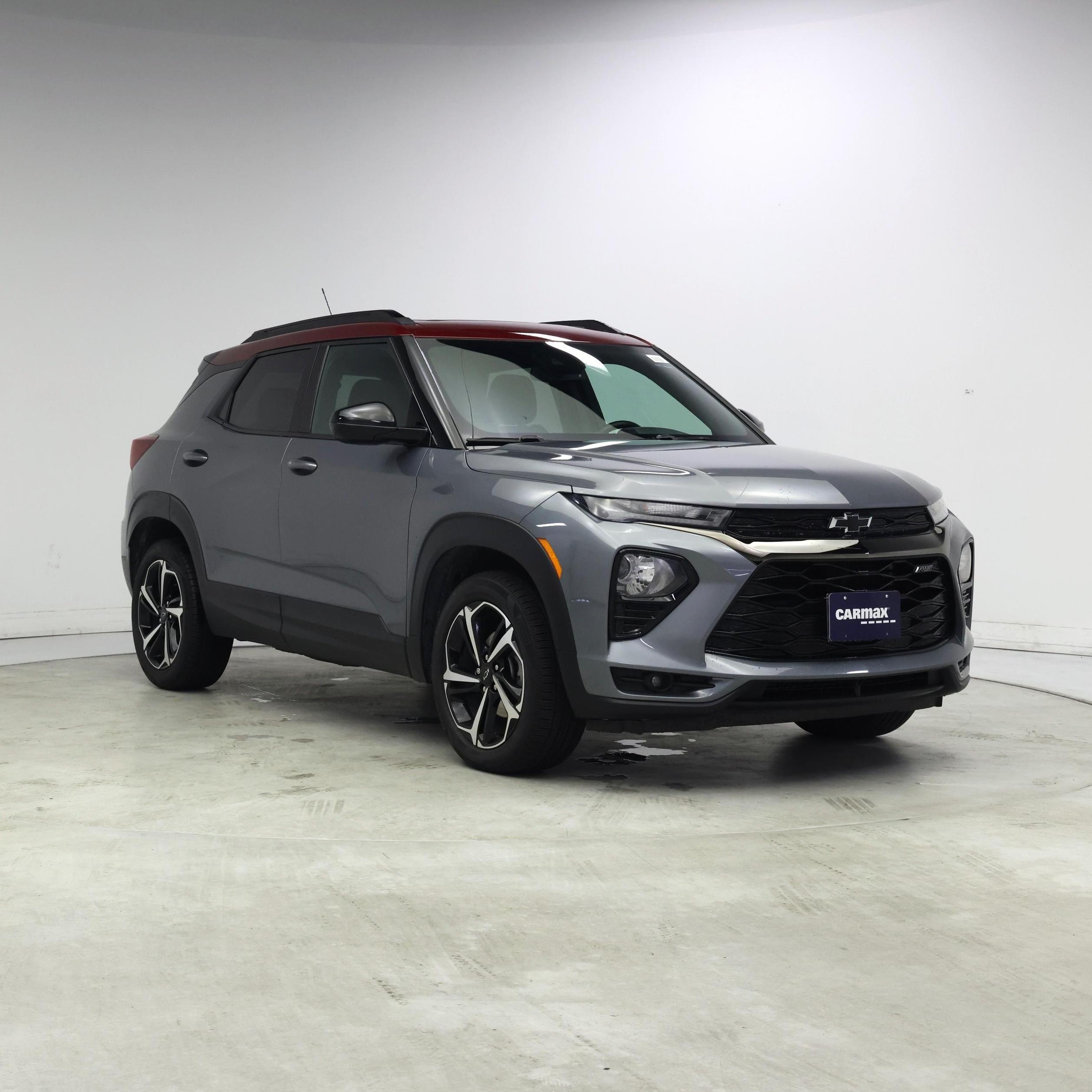 Gray 2022 Chevrolet Trailblazer RS AWD SUV / Crossover Four-Wheel Drive Automatic