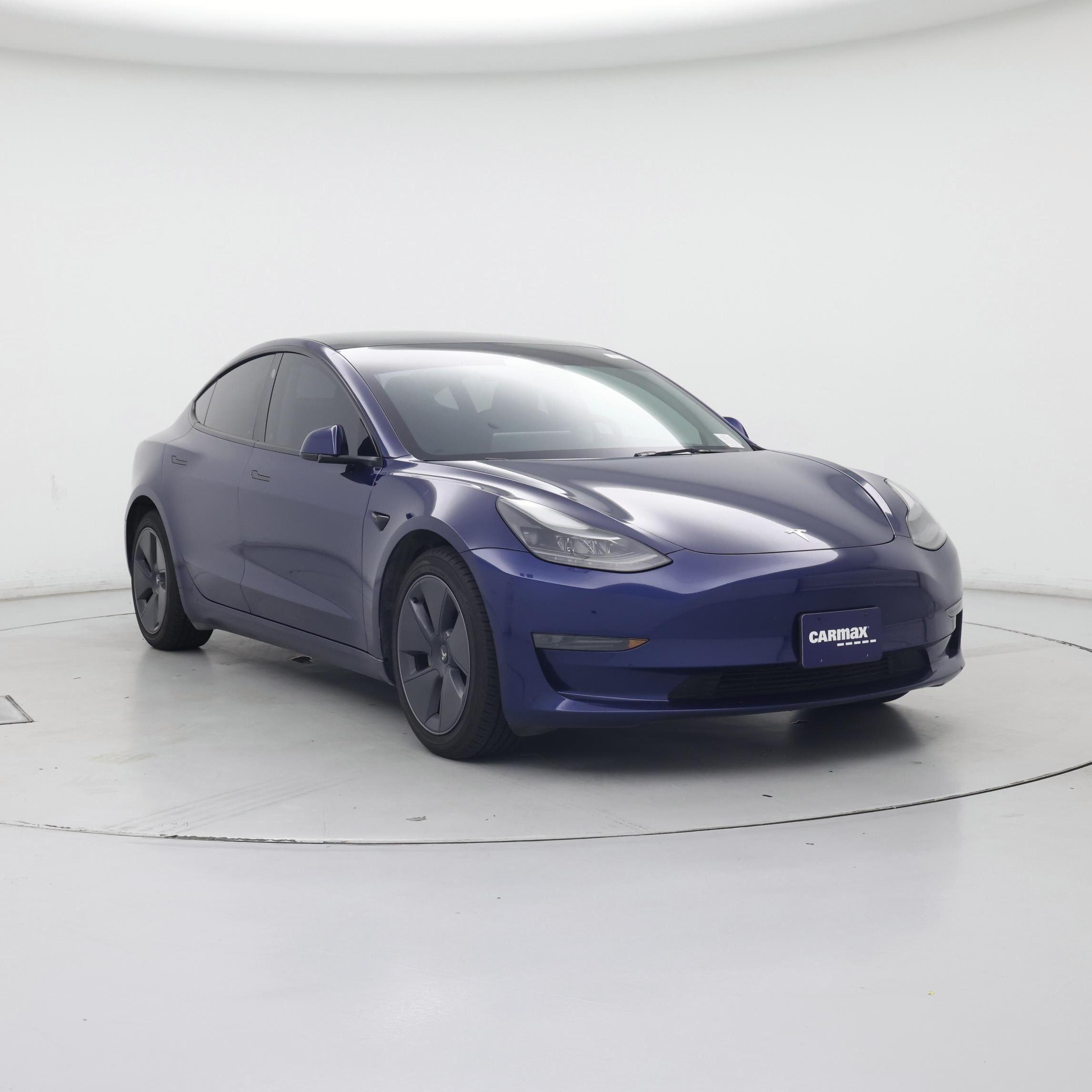 Blue 2023 Tesla Model 3 Sedan Rear-Wheel Drive Automatic