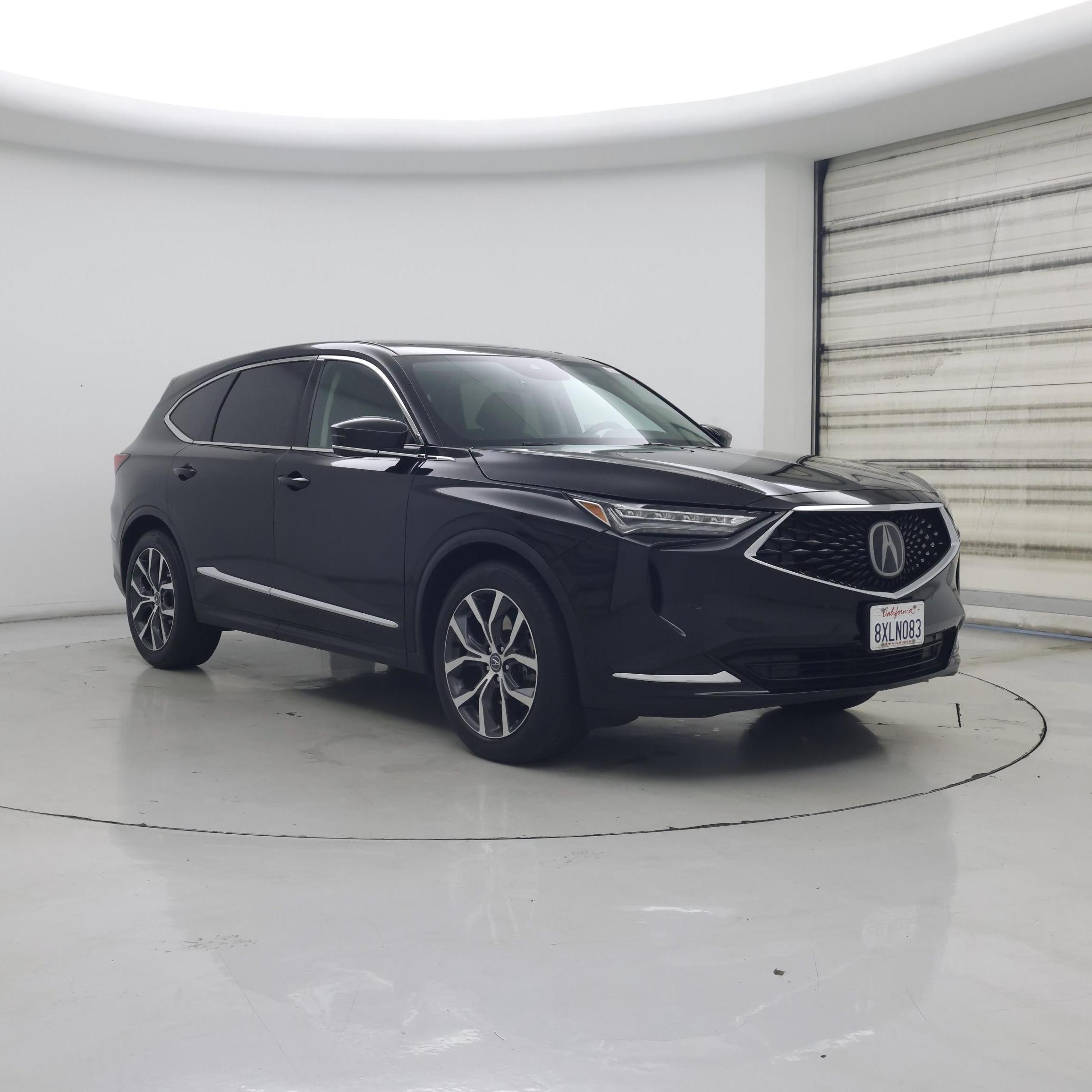 Black 2022 Acura MDX FWD with Technology Package SUV / Crossover Front-Wheel Drive Automatic