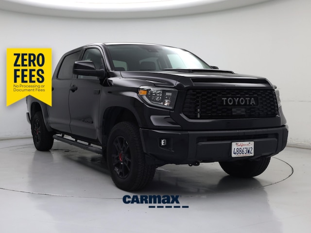 Black 2020 Toyota Tundra TRD Pro CrewMax 4WD Pickup Truck Four-Wheel Drive Automatic