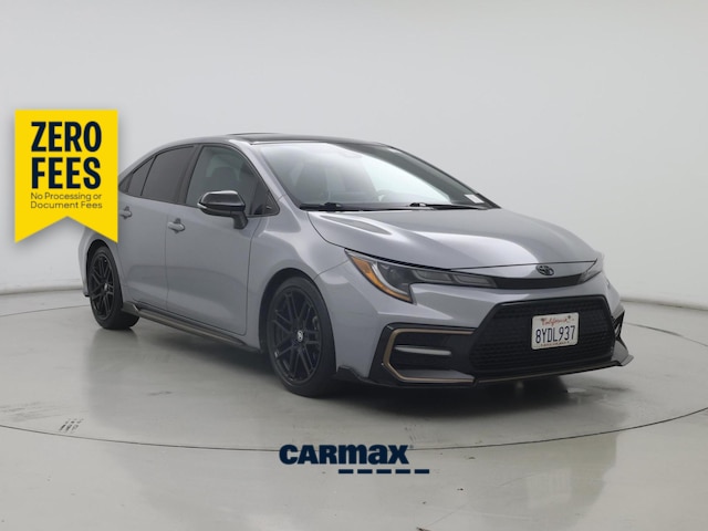 Gray 2022 Toyota Corolla XSE Apex FWD Sedan Front-Wheel Drive Automatic
