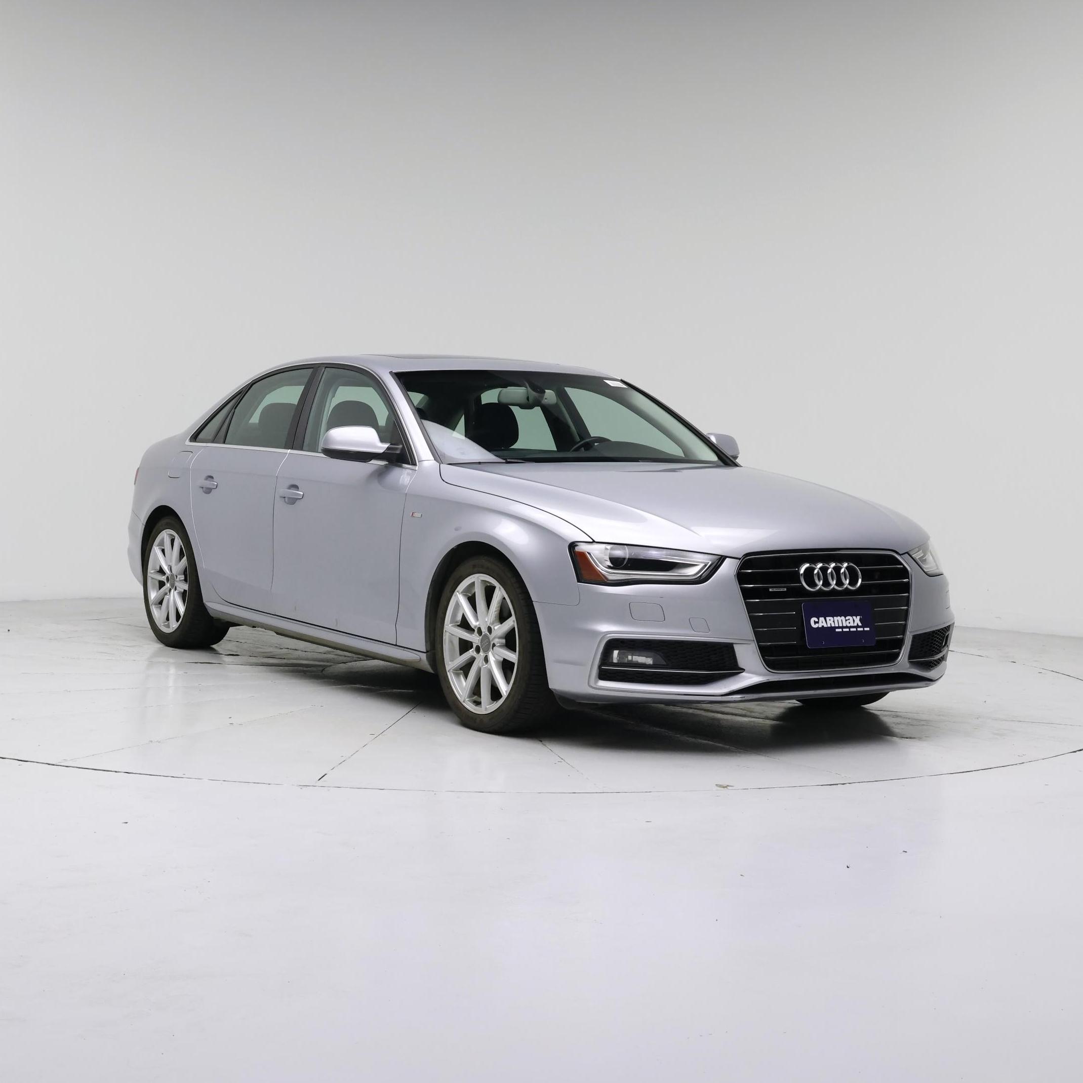 Silver 2015 Audi A4 Sedan All-Wheel Drive Automatic