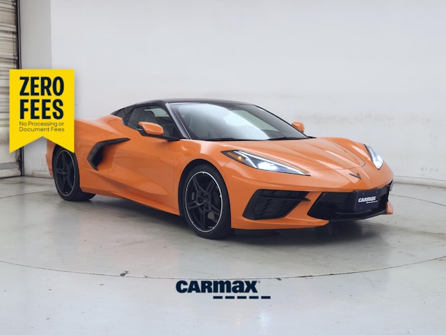 Orange 2022 Chevrolet Corvette Stingray 1LT Convertible RWD Convertible Rear-Wheel Drive Automatic