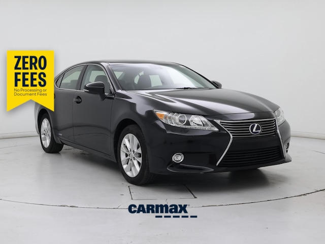 Black 2014 Lexus ES Hybrid Sedan Front-Wheel Drive Automatic