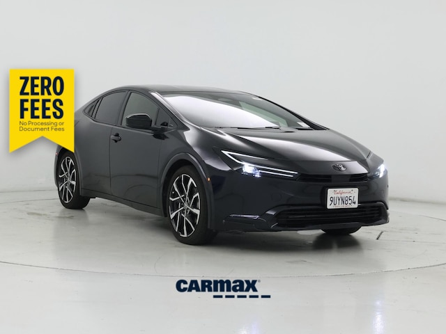 Black 2025 Toyota Prius Plug-In Hybrid SE FWD Hatchback Front-Wheel Drive Automatic