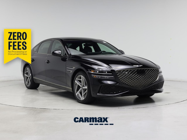 Black 2024 Genesis G80 Sedan All-Wheel Drive Automatic