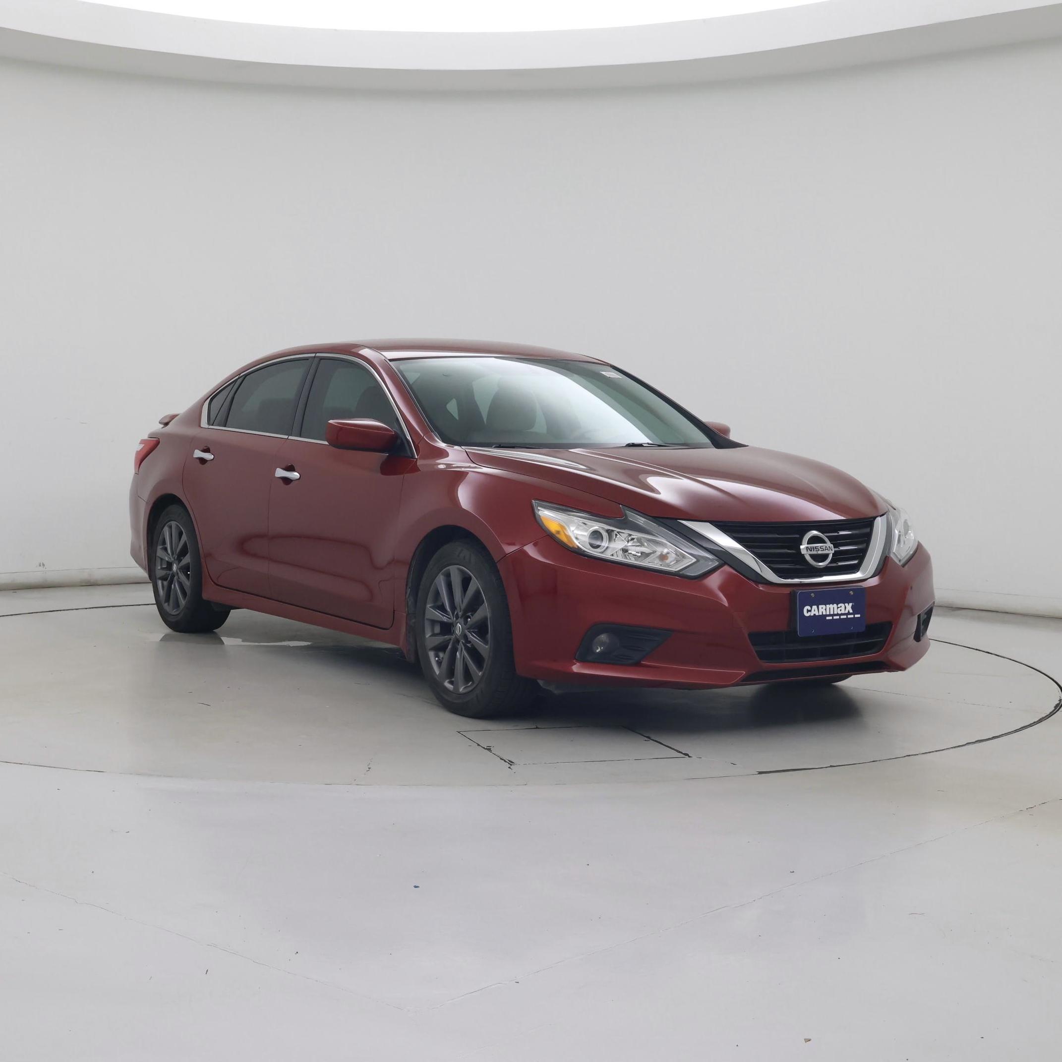 Red 2017 Nissan Altima Sedan Front-Wheel Drive Automatic