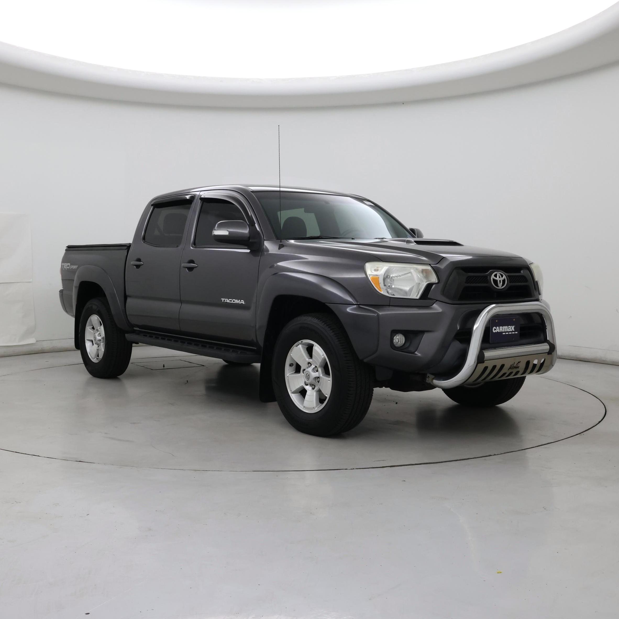 Gray 2015 Toyota Tacoma Pickup Truck  Manual