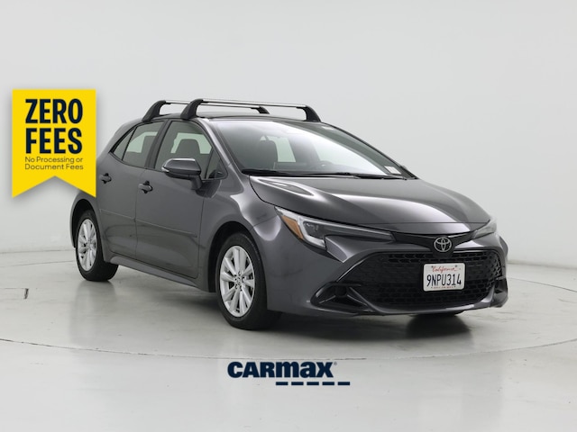 Gray 2025 Toyota Corolla Hatchback SE FWD Hatchback Front-Wheel Drive Automatic