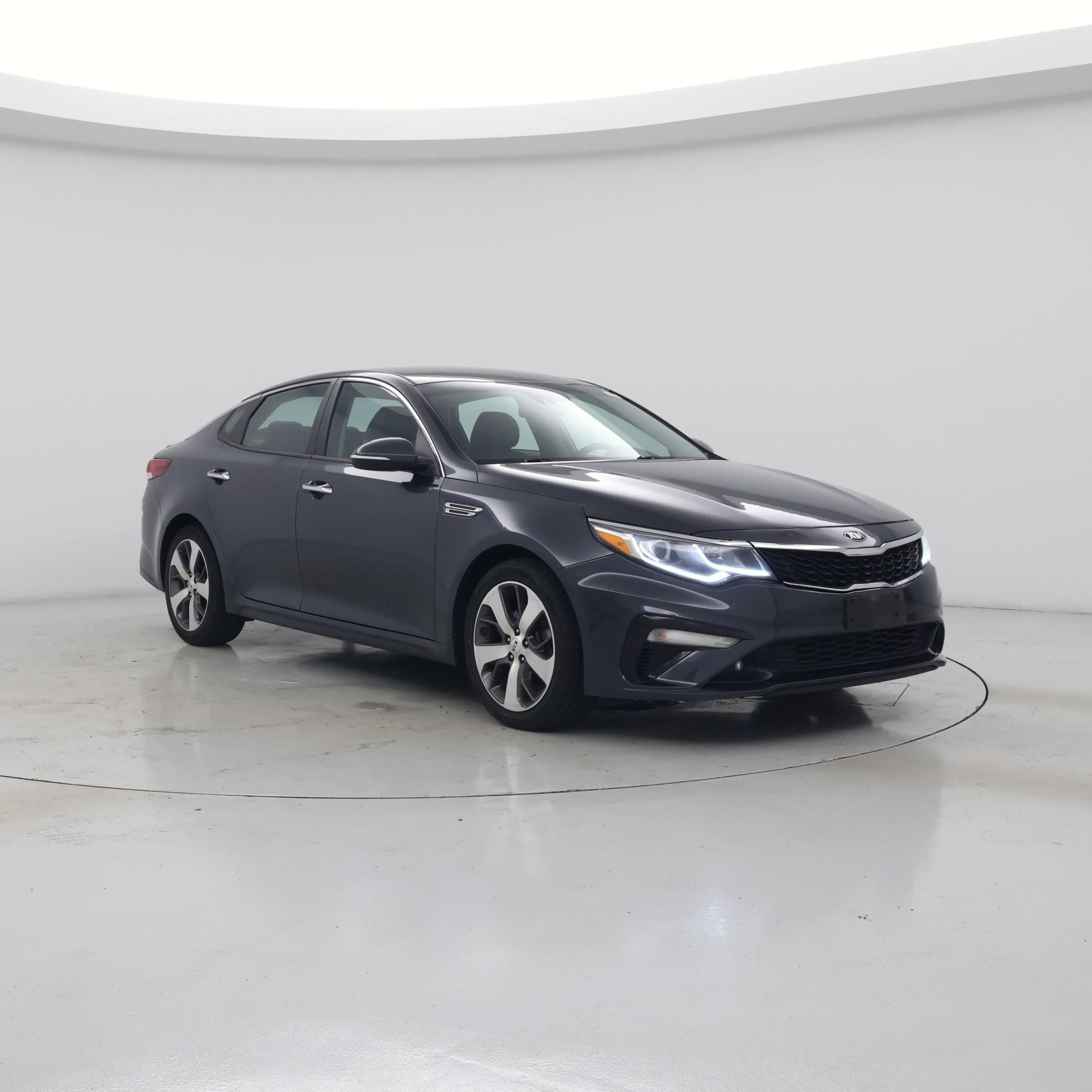 Gray 2020 Kia Optima Sedan Front-Wheel Drive Automatic