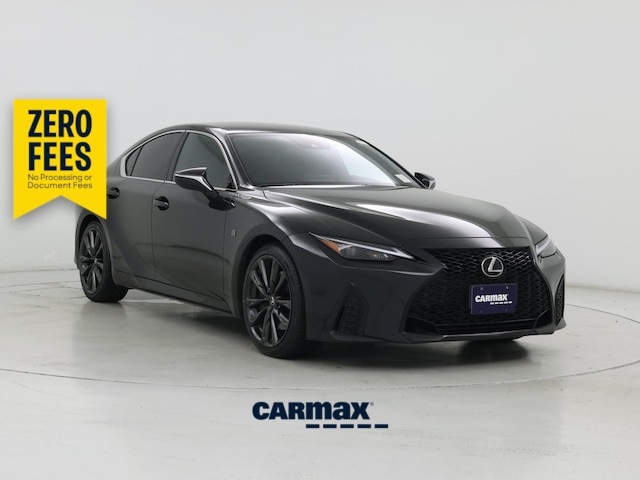 Black 2024 Lexus IS 300 F Sport Design RWD Sedan Rear-Wheel Drive Automatic