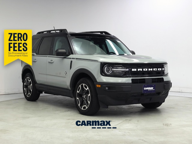 Blue 2024 Ford Bronco Sport Outer Banks AWD SUV / Crossover All-Wheel Drive Automatic