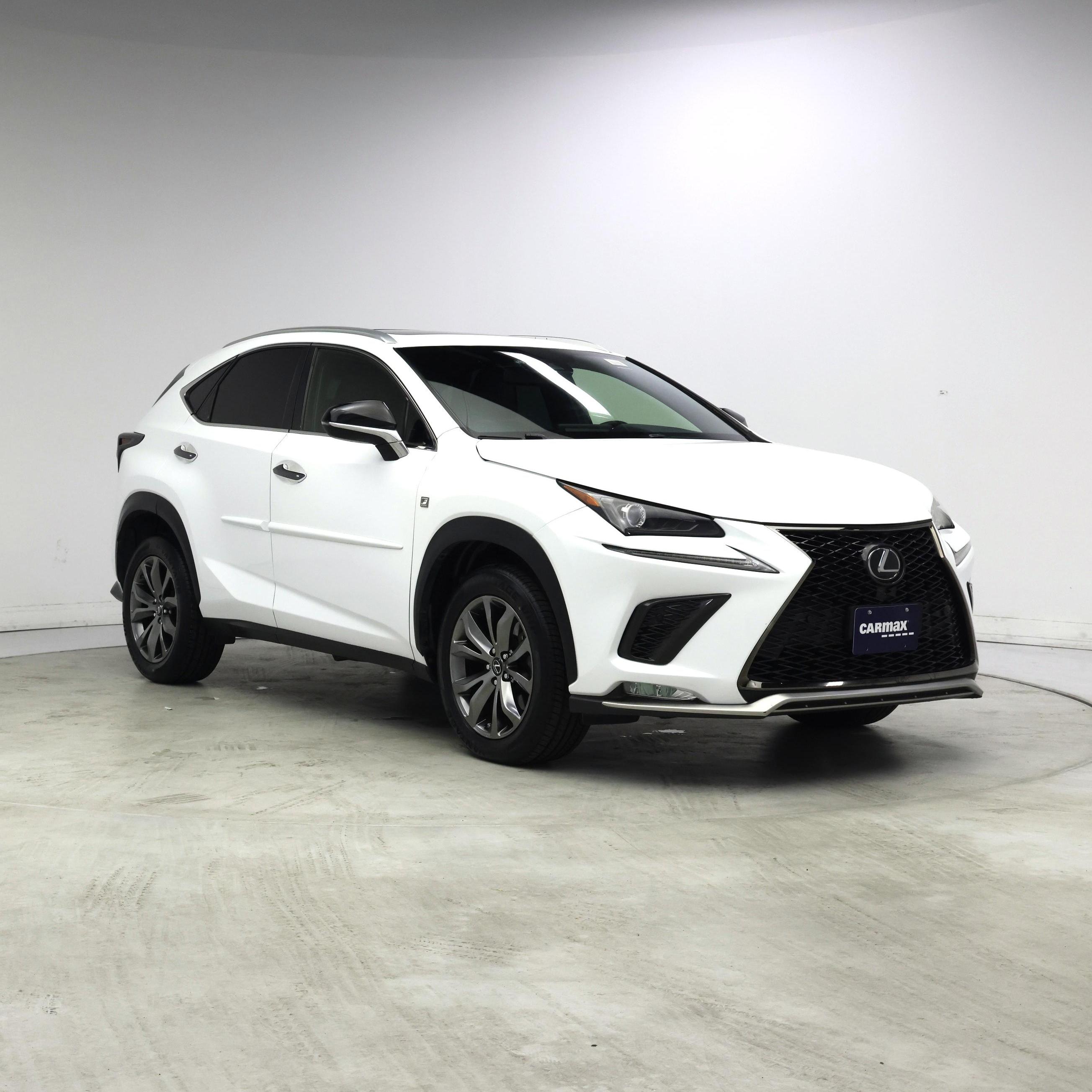 White 2020 Lexus NX 300 F Sport FWD SUV / Crossover Front-Wheel Drive Automatic