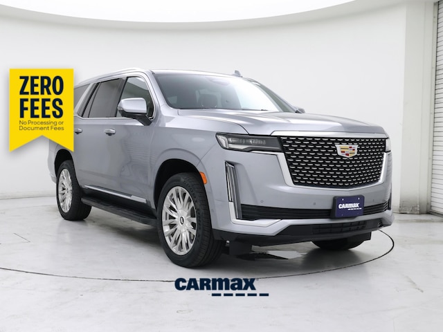 Silver 2023 Cadillac Escalade SUV / Crossover Four-Wheel Drive Automatic