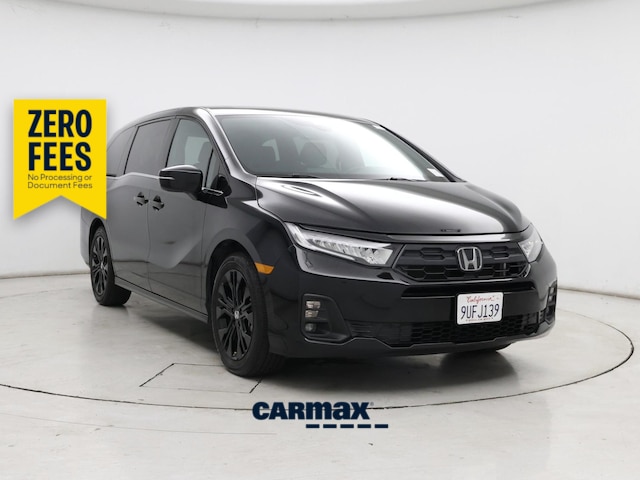 Black 2025 Honda Odyssey Sport-L FWD Minivan Front-Wheel Drive Automatic